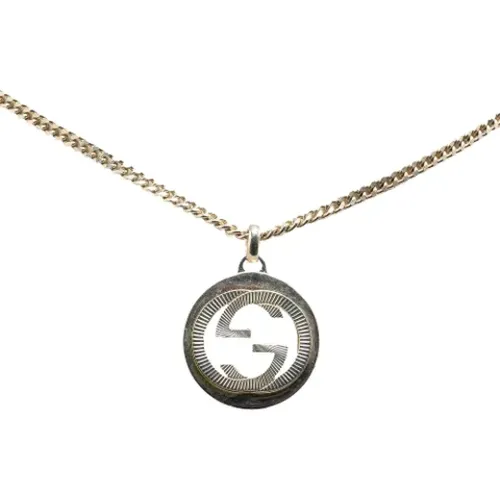 Pre-owned Jewellery, female, , Size: ONE SIZE Pre-owned Metal necklaces - Gucci Vintage - Modalova