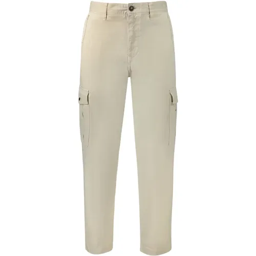 Straight Trousers, male, , Size: L Men's Regular Fit Pants - Hugo Boss - Modalova