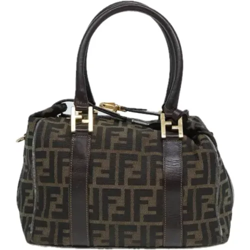 Pre-owned Handbags, female, , Size: ONE SIZE Pre-owned Canvas fendi-bags - Fendi Vintage - Modalova