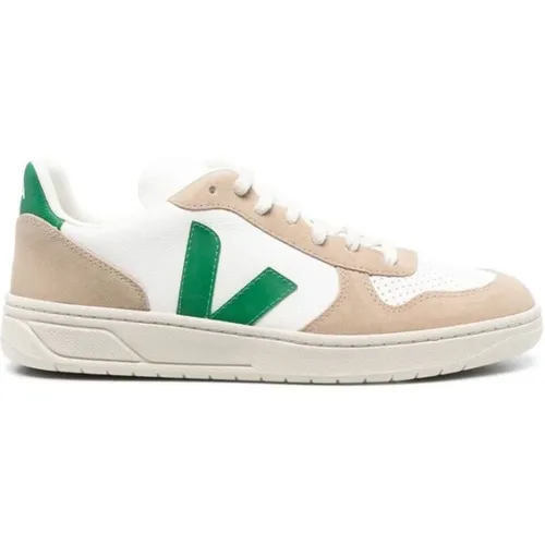 Sneakers, male, , Size: 9 US Colour-Block Low-Top Sneakers - Veja - Modalova