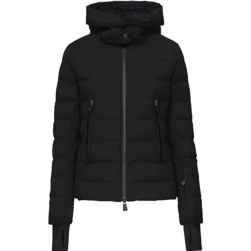 Lamoura Jacke für Stilvollen Winterlook,Schwarze Technische Skijacke - Moncler - Modalova