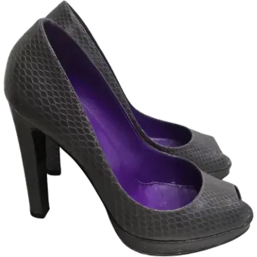 Pre-owned Pumps, female, , Size: 7 US Pre-owned Fabric heels - Sergio Rossi Pre-owned - Modalova