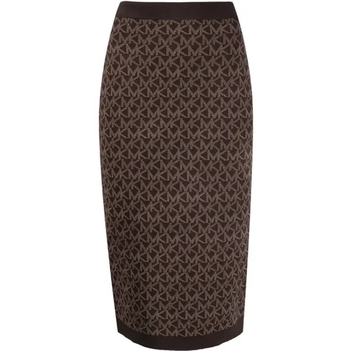 Eco Mega Dot Logo Skirt , female, Sizes: XS - Michael Kors - Modalova