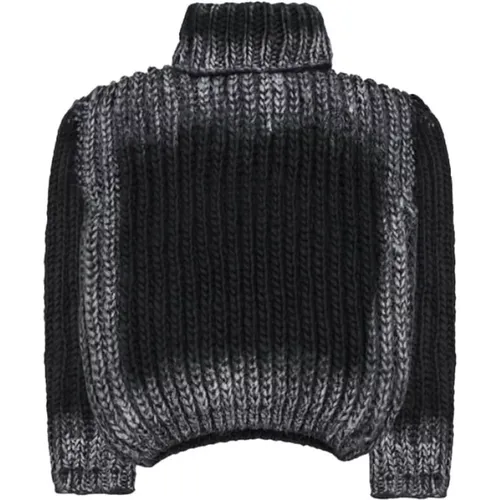 Bulky Wax Pullover Schwarz , Herren, Größe: XS - MISBHV - Modalova