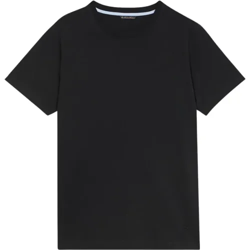 Schwarzes Baumwoll-Crewneck-T-Shirt,Weiße Baumwoll-Crewneck-T-Shirt,Blaues Baumwoll-Crewneck T-Shirt,Rotes Baumwoll-Crewneck T-Shirt,Grünes Baumwoll - Brooks Brothers - Modalova