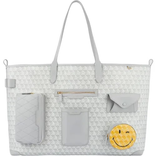 Oversized I Am A Plastic Bag Tote , female, Sizes: ONE SIZE - Anya Hindmarch - Modalova