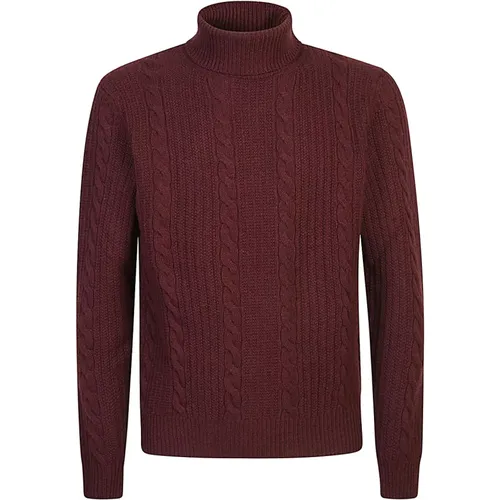 Bordeaux Sweatshirt Aw24 Corneliani - Corneliani - Modalova