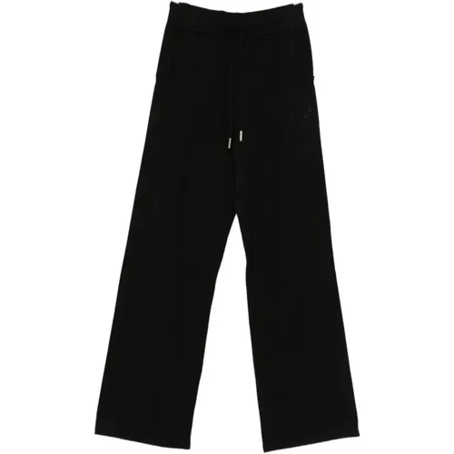 Straight Trousers, female, , Size: S Chic Nero Trousers for Women - Blugirl - Modalova