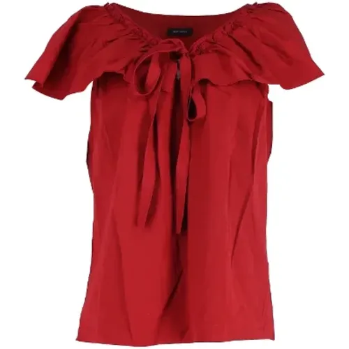 Pre-owned Shirts & Blouses, female, , Size: S Pre-owned Cotton tops - Marc Jacobs Pre-owned - Modalova