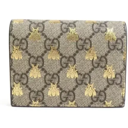 Pre-owned Canvas wallets , female, Sizes: ONE SIZE - Gucci Vintage - Modalova