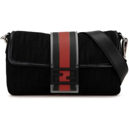 Pre-owned Cross Body Bags, female, , Size: ONE SIZE Pre-owned Canvas fendi-bags - Fendi Vintage - Modalova