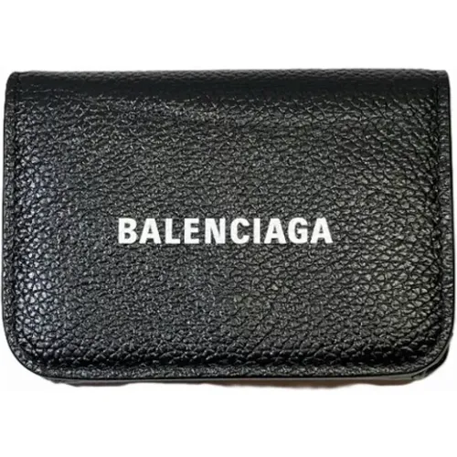 Pre-owned Wallets, female, , Size: ONE SIZE Pre-owned Leather wallets - Balenciaga Vintage - Modalova