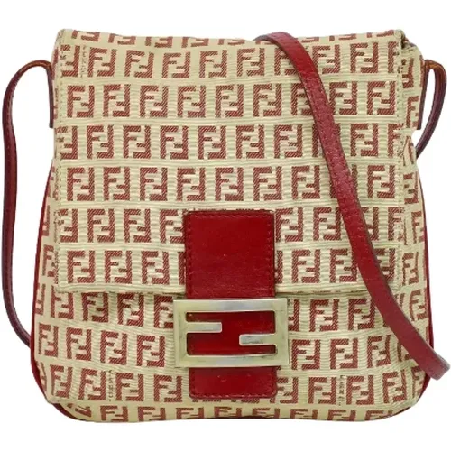 Pre-owned Cross Body Bags, female, , Size: ONE SIZE Pre-owned Canvas fendi-bags - Fendi Vintage - Modalova