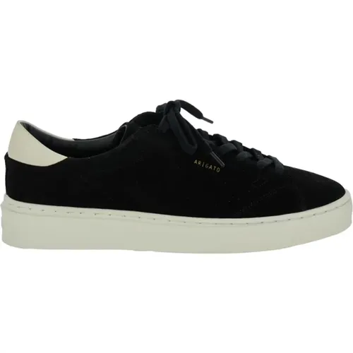 Schwarze Wildleder Court Sneakers , Herren, Größe: 42 EU - Axel Arigato - Modalova