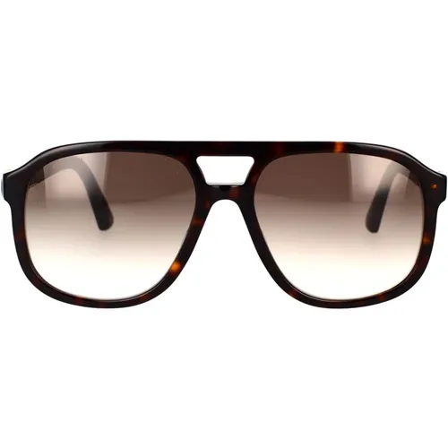 Gg1188S 003 Pilotenbrille , unisex, Größe: 58 MM - Gucci - Modalova