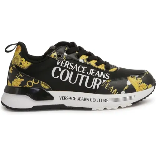 Schwarze Sneakers für Frauen Aw24 - Versace Jeans Couture - Modalova