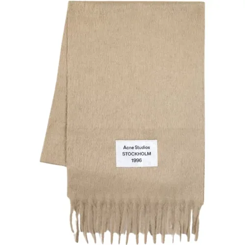 Winter Scarves, unisex, , Size: ONE SIZE Luxurious Wool Scarf - Acne Studios - Modalova