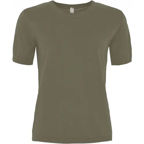 Soft O-Neck T-Shirt in Various Colors , female, Sizes: XL, L, M, 2XL, S - Skovhuus - Modalova