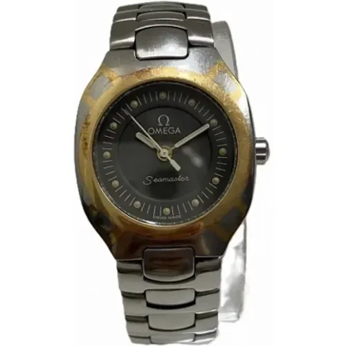 Pre-owned Watches, female, , Size: ONE SIZE Pre-owned Yellow Gold watches - Omega Vintage - Modalova