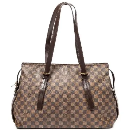 Pre-owned Tote Bags, female, , Size: ONE SIZE Pre-owned Canvas louis-vuitton-bags - Louis Vuitton Vintage - Modalova