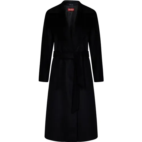 Wrap Coat with Belt , female, Sizes: L - Max Mara - Modalova