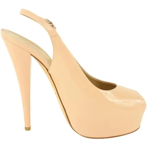 Pre-owned Fabric heels , female, Sizes: 3 1/2 UK - Giuseppe Zanotti Pre-owned - Modalova