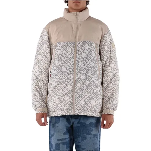New York Warm Puffer Jacket , male, Sizes: L - Tommy Hilfiger - Modalova