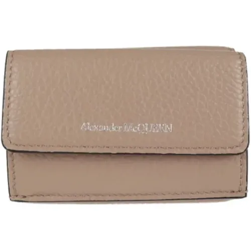 Pre-owned Leather wallets , female, Sizes: ONE SIZE - Alexander McQueen Pre-owned - Modalova