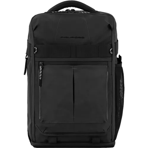 Backpacks, unisex, , Size: ONE SIZE Fabric Laptop Backpack - Piquadro - Modalova