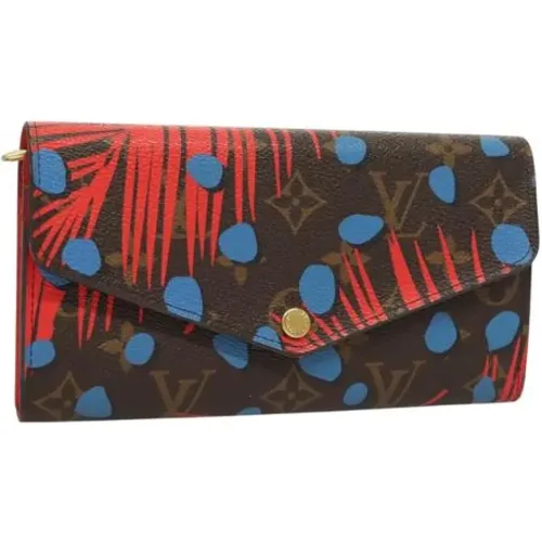 Pre-owned Wallets, female, , Size: ONE SIZE Pre-owned Canvas wallets - Louis Vuitton Vintage - Modalova