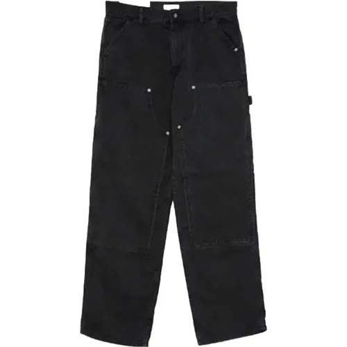 Straight Jeans , male, Sizes: W33 - Amish - Modalova