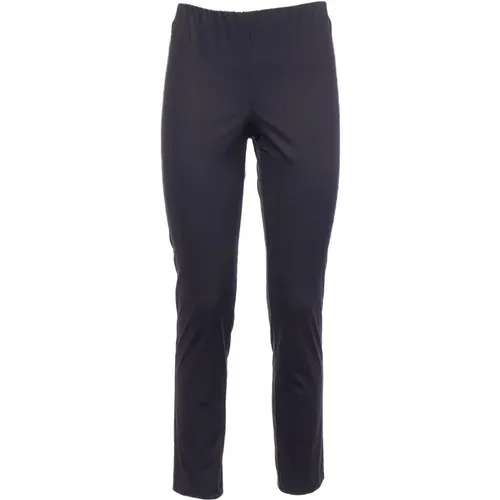 Cotton Pants with Elastic Waist , female, Sizes: 2XL, XL, XS - Le Tricot Perugia - Modalova