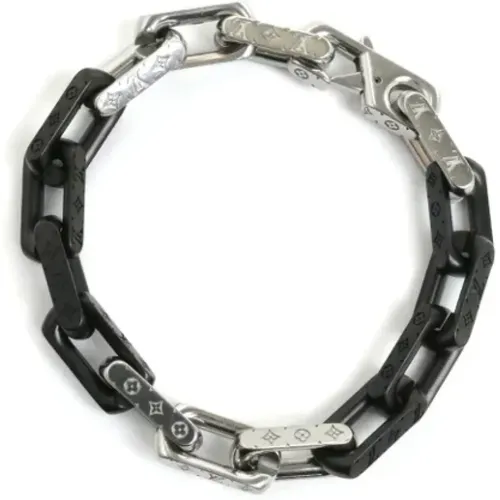 Pre-owned Jewellery, male, , Size: ONE SIZE Pre-owned Stainless Steel bracelets - Louis Vuitton Vintage - Modalova