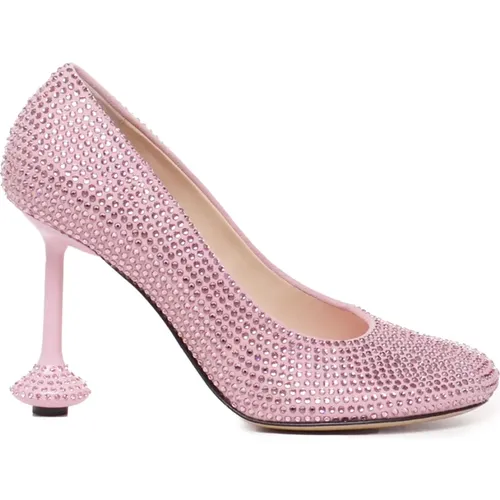 Pumps mit Strass und Blütenzehen - Loewe - Modalova