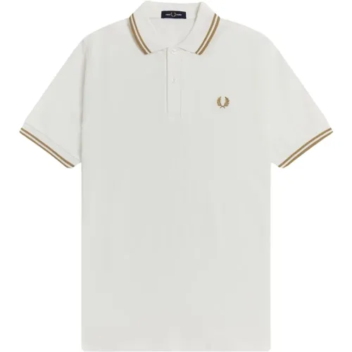 Polo Shirts, male, , Size: 2XL Slim Fit Twin Tipped Polo - Fred Perry - Modalova