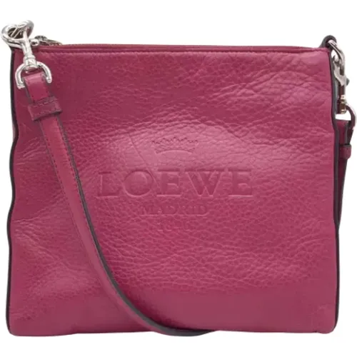 Pre-owned Shoulder Bags, female, , Size: ONE SIZE Pre-owned Fabric shoulder-bags - Loewe Pre-owned - Modalova