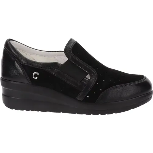 Leder Sneakers für Frauen , Damen, Größe: 35 EU - Cinzia Soft - Modalova