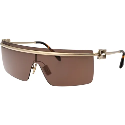 Stylische Sonnenbrille mit 0MU 50Zs - Miu Miu - Modalova