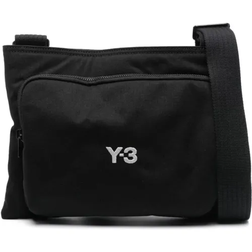 Logo Crossbody Bag , male, Sizes: ONE SIZE - Y-3 - Modalova