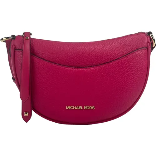 Rosa Half Moon Crossbody Tasche , Damen, Größe: ONE Size - Michael Kors - Modalova