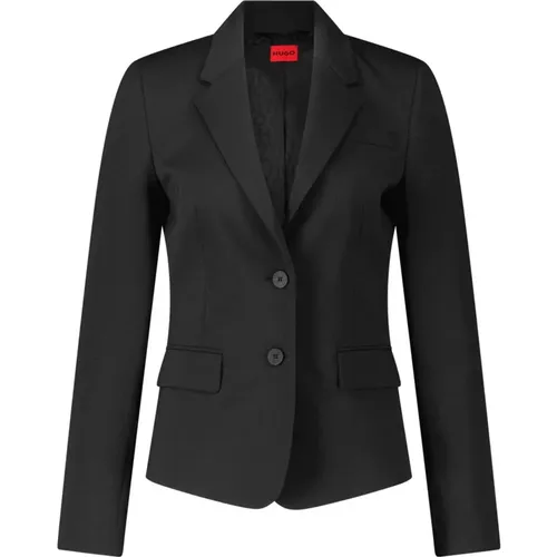 Tailored Blazer Aredana with Wool , female, Sizes: 2XS, M, XS, L, 2XL, XL, S - Hugo Boss - Modalova