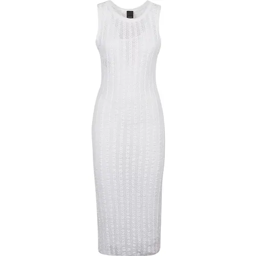 Strahlend Weißes Alemonia Kleid , Damen, Größe: S - pinko - Modalova