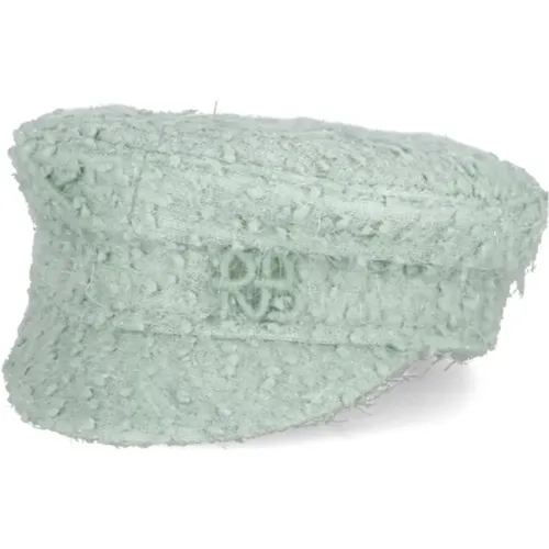 Mint Embroidered Visor Hat , female, Sizes: M, S - Ruslan Baginskiy - Modalova