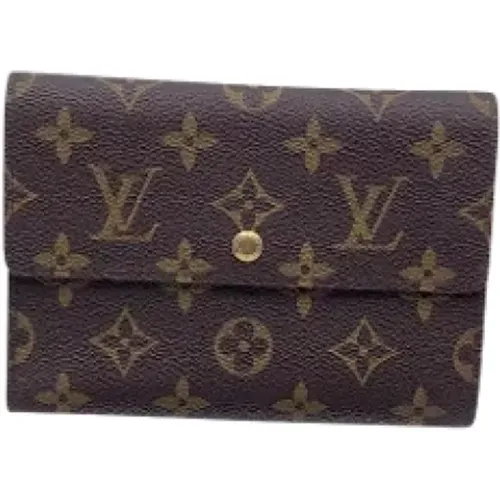 Pre-owned Leather wallets , female, Sizes: ONE SIZE - Louis Vuitton Vintage - Modalova