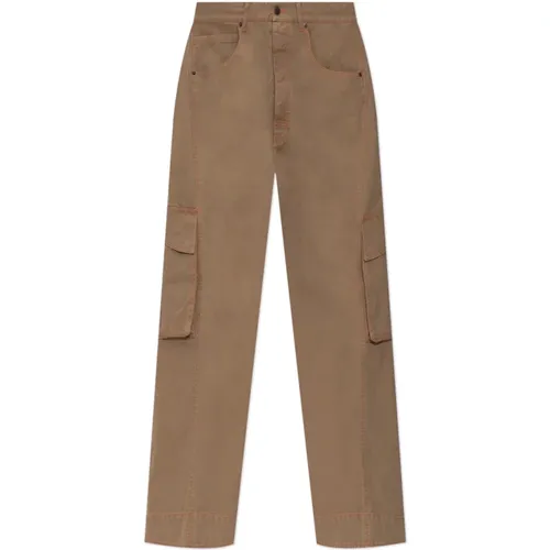 Wide Trousers, female, , Size: 2XS Wide-leg pants - Dsquared2 - Modalova