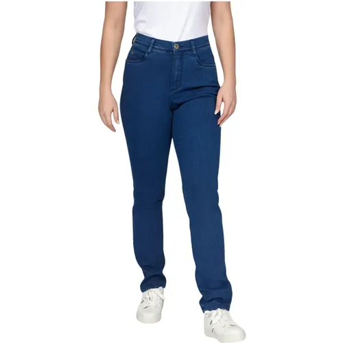 Randy Denim Jeans Klassische Passform , Damen, Größe: L - 2-Biz - Modalova