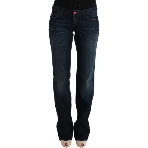 Elegante Blaue Regular Fit Baumwolljeans - Costume National - Modalova