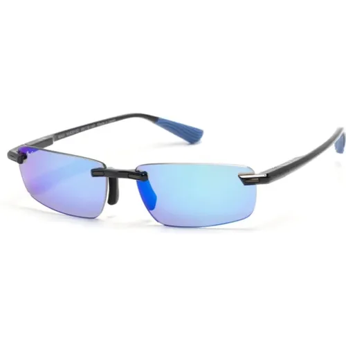 Sunglasses, unisex, , Size: 59 MM Blue Sunglasses Stylish Everyday Use - Maui Jim - Modalova