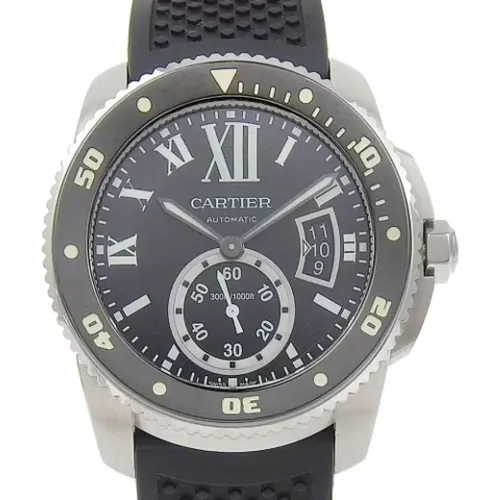 Pre-owned Watches, male, , Size: ONE SIZE Pre-owned Stainless Steel watches - Cartier Vintage - Modalova