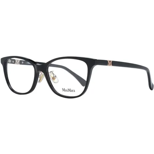 Glasses, female, , Size: ONE SIZE Rectangle Optical Frames - Max Mara - Modalova